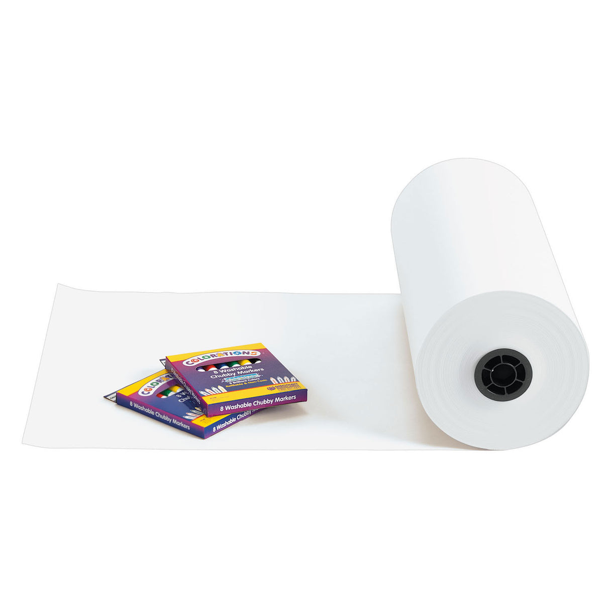 Färg - Rollpapper vitt, 305 m