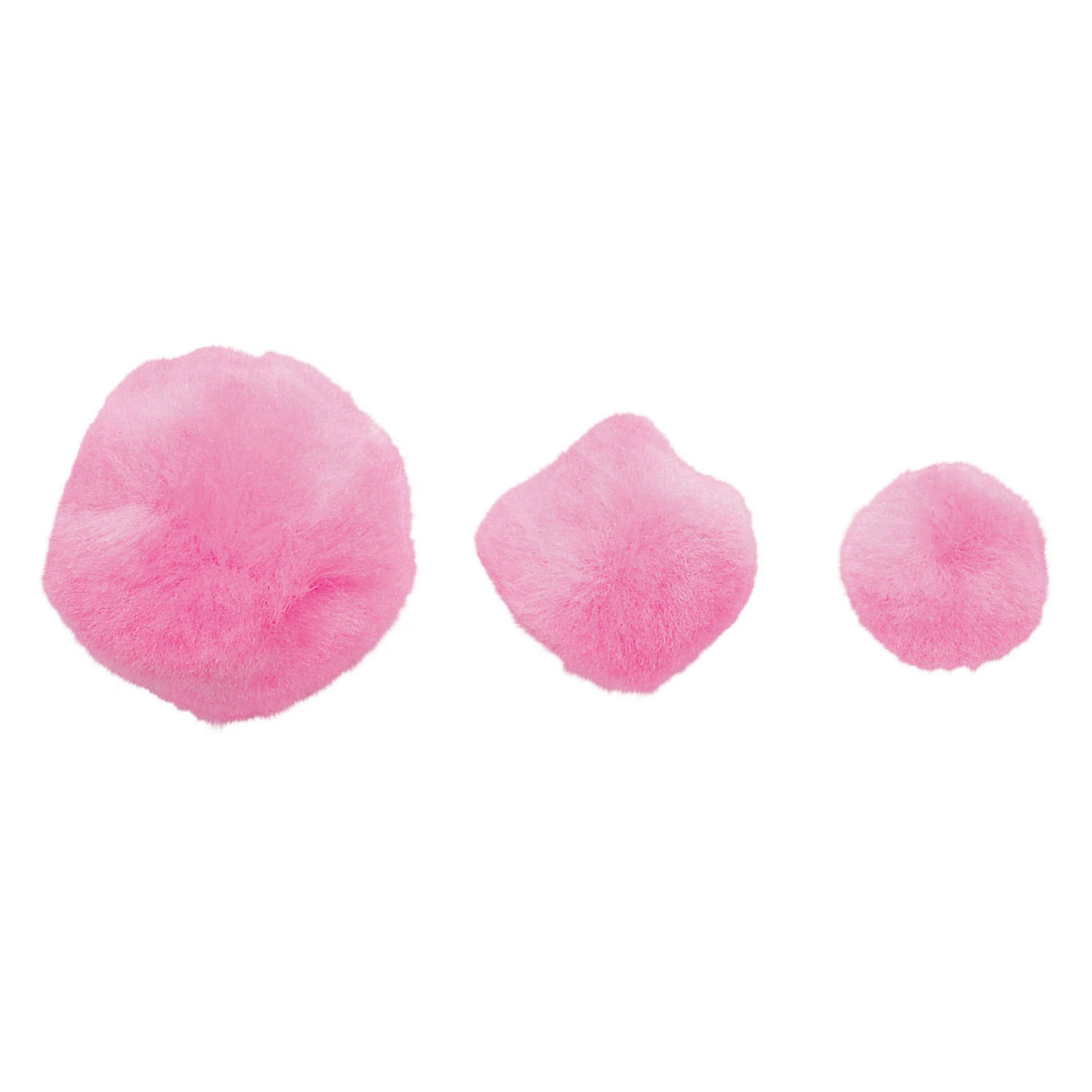 Fargene - pom poms rosa, 100.