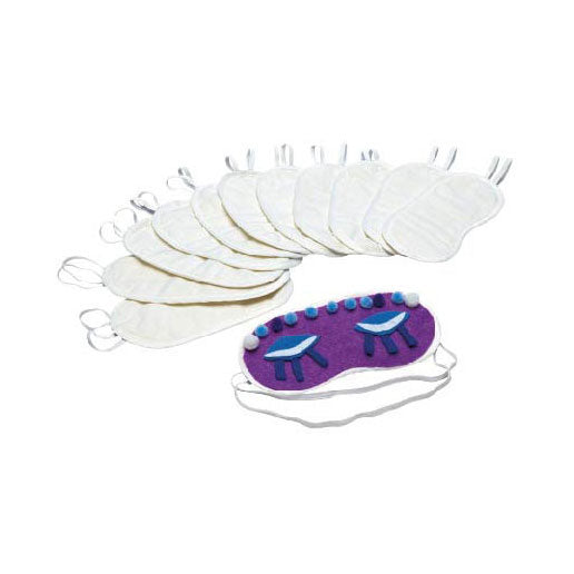 Colorations - Decorate your own sleeping mask, set of 12