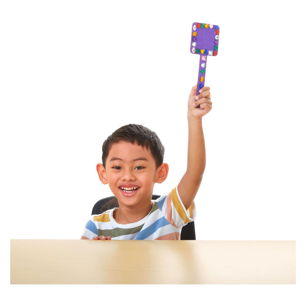 Colorations DIY wooden stick shapes 4 designs, 20st.