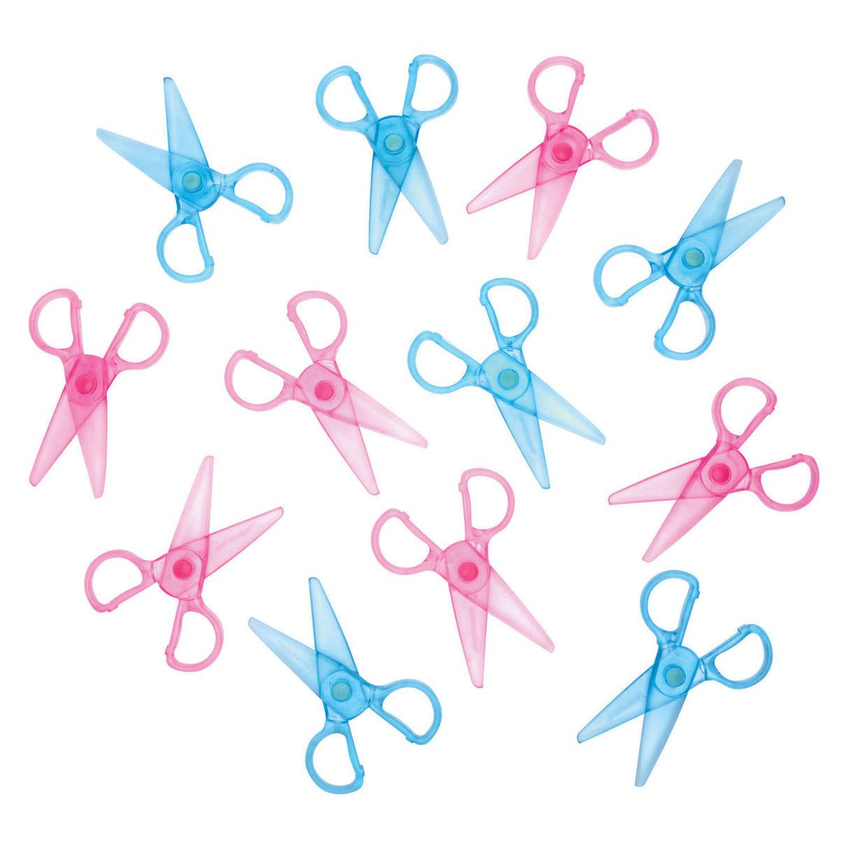 Colorations - Plastic Scissors, Set of 12