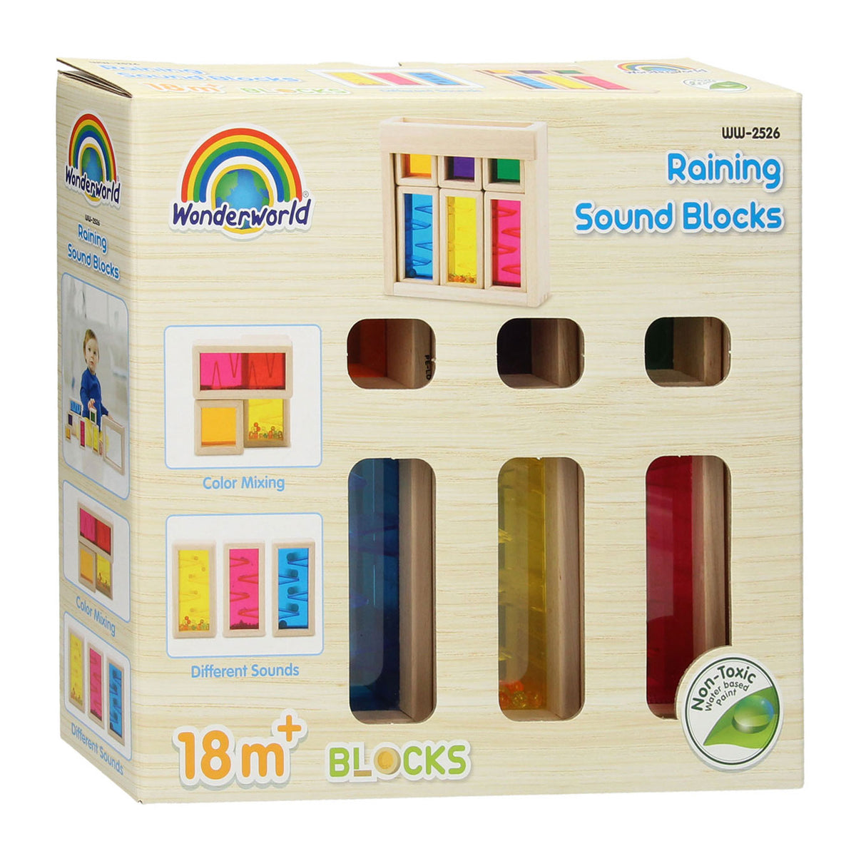 Wonderworld wooden sound blocks