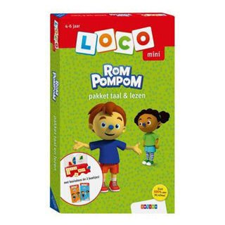 WPG UITGEVERS MINI LOCO - Rompompom -pakningsprog Læs (4-6 år)