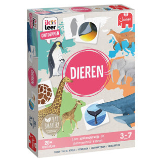 Jumbo I learn to discover animal educational game