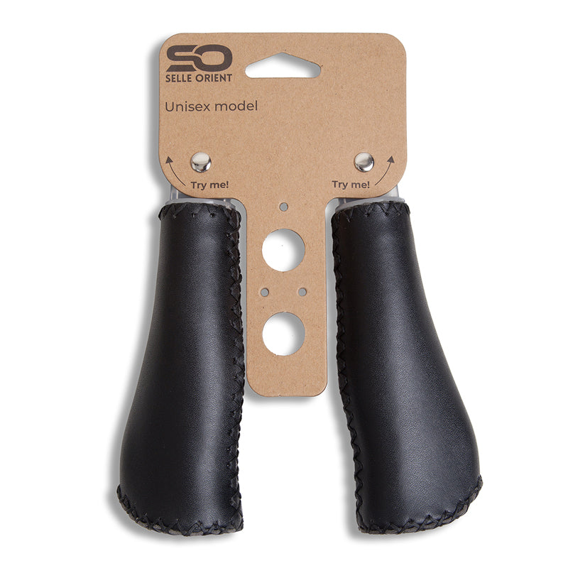 Selle Orient Cykel håndterer 135 mm sort mikrofiber læder