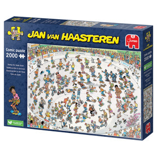 Jan Van Haasterren Pluzzle - Skateboarding v misce, 2000.