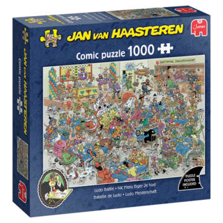 Puzzle Jan van Haasteren Nederlands Meisterschaft Mensch bekommt keine 1000 Stücke