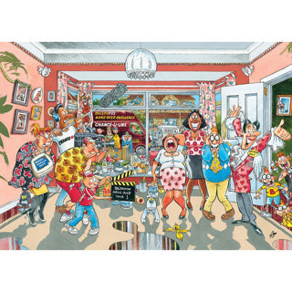 Wasping Puzzle retro kleein Renovation Link 1000 Stécker