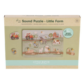 Tiamo little farm geluiden puzzel
