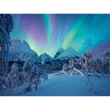RAVENSBURGER JIGSAW puzzle Wenn Die Nordlicher Tanzen, 1500st.