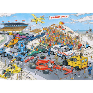 Jan Van Haasteren - Benpuslespil Formel 1 Start 1000 stykker