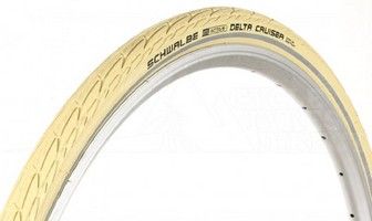 Schwalbe Delta Cruiser Plus Creme 28x1.40 37-622 Reflection