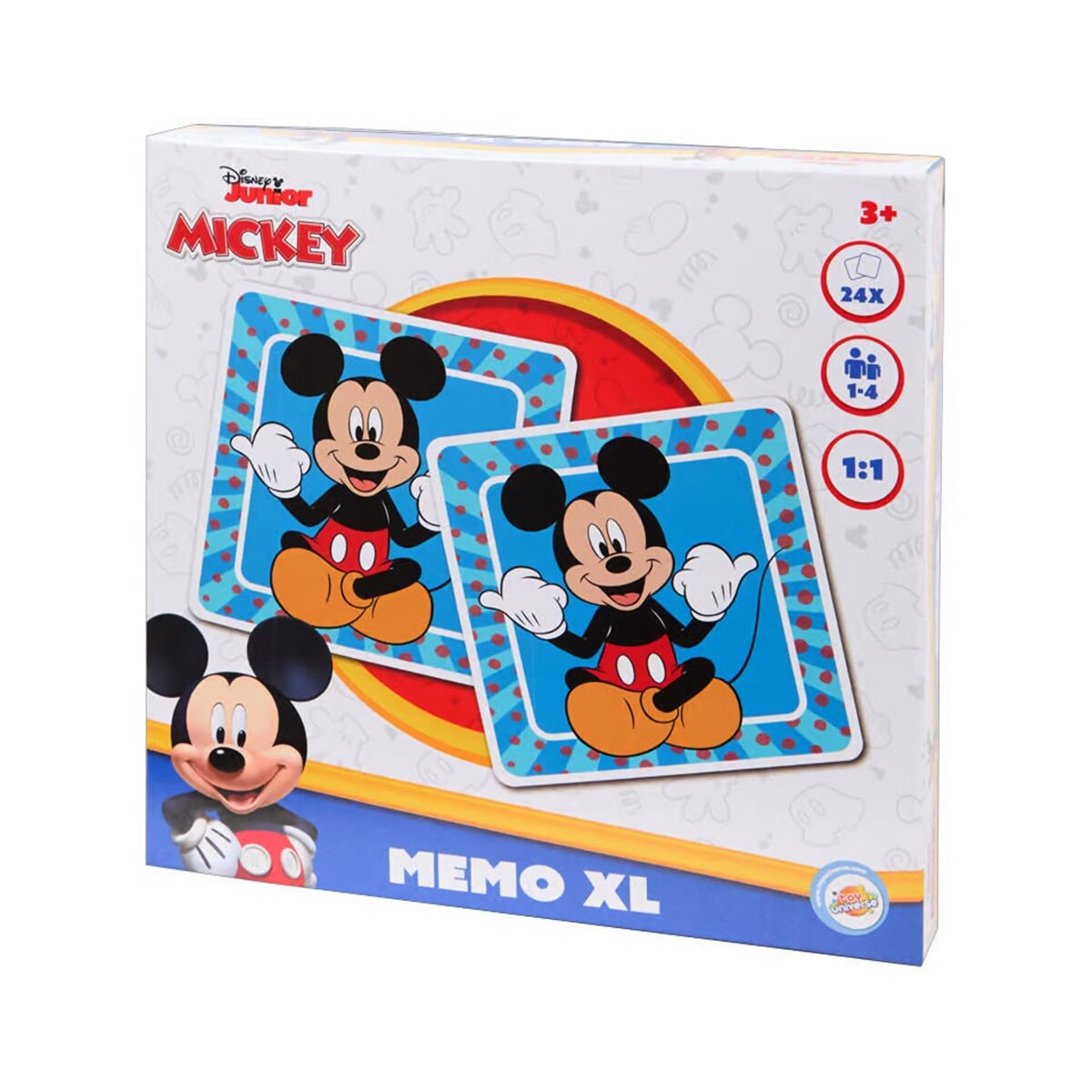 Intro Disney Mickey Fun Memo Game XL 24 kosov