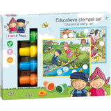 Bambelino Toys Fien und Teun Educational Stamp Set 14-Piece