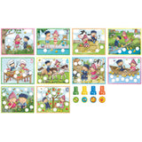 Bambelino Toys Fien und Teun Educational Stamp Set 14-Piece