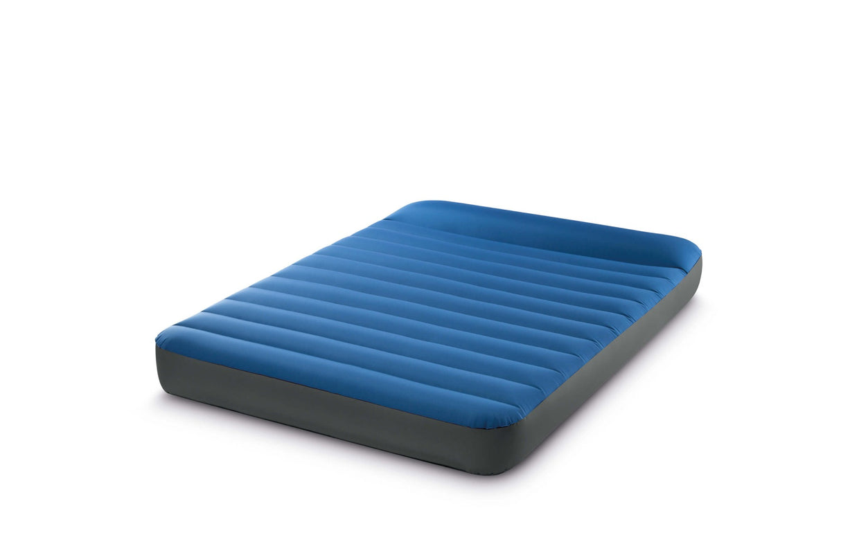 Intex 64012 Truaire Twin Dura-Beam Camping Mattress z QuickFill USB150 Air Pump 191x137x22 cm
