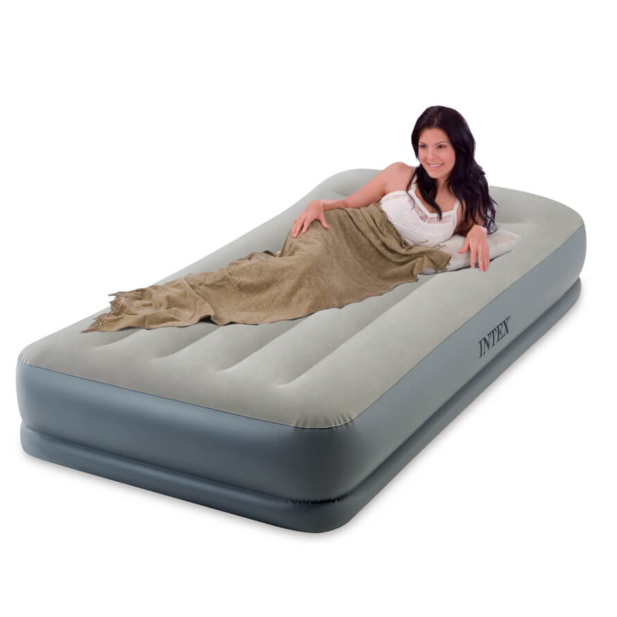 INTEX PILLOW REST SID -RISE AIRBED - Single