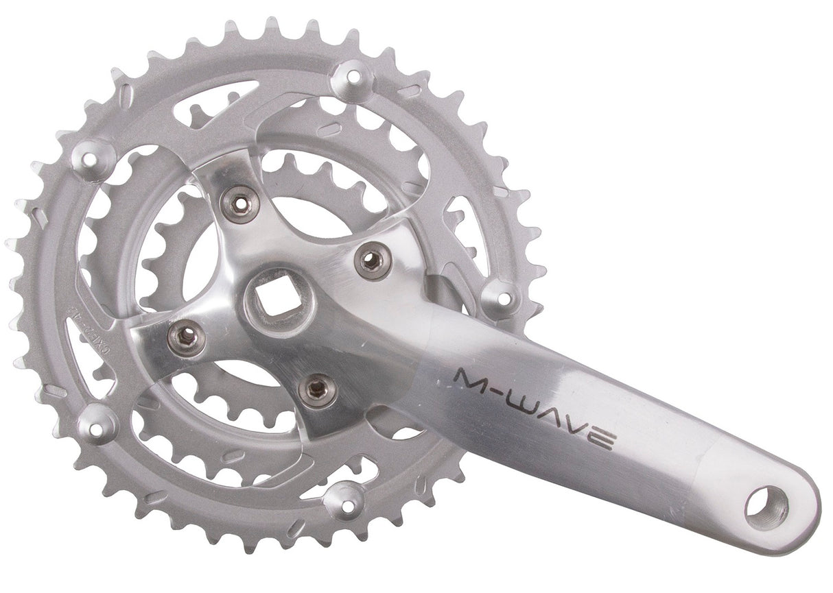 M-vala Crankset 22 32 42T 170 mm 7-8 hitrost srebro