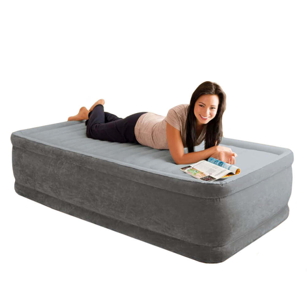 Intex Comfort Plush Eleged Airbed - Single