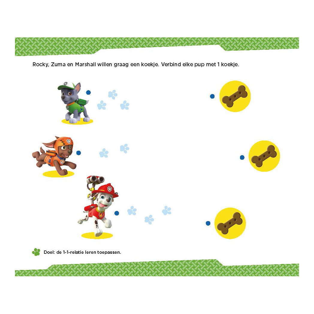 Paw Patrol - First counting games (3-4 years)