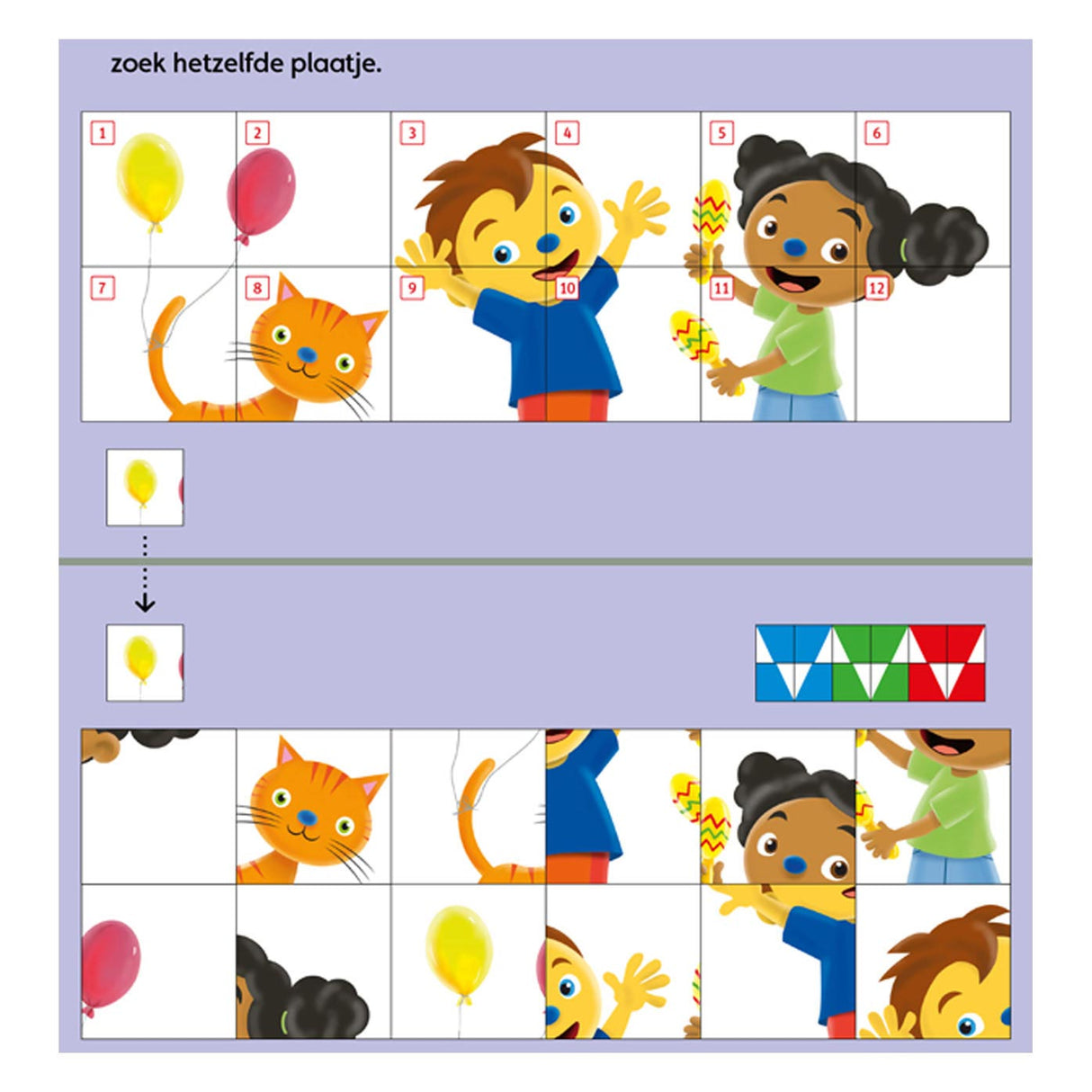 WPG UITGEVERS MINI LOCO - Rompompom -pakningsprog Læs (4-6 år)