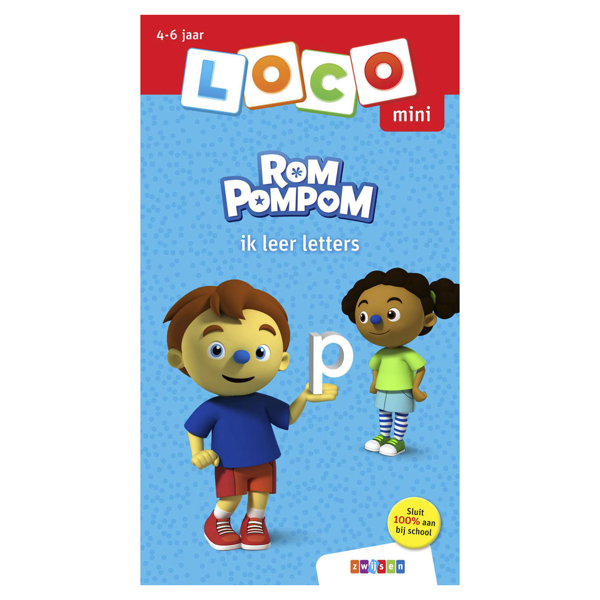 WPG Uitgevers Mini Loco - Rompomm I learn letters (4-6 years old)