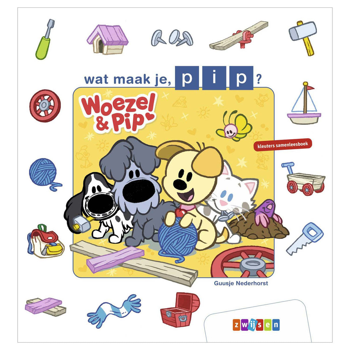 Wpg uitgevers woezel pip - Was machen Sie, Pip?