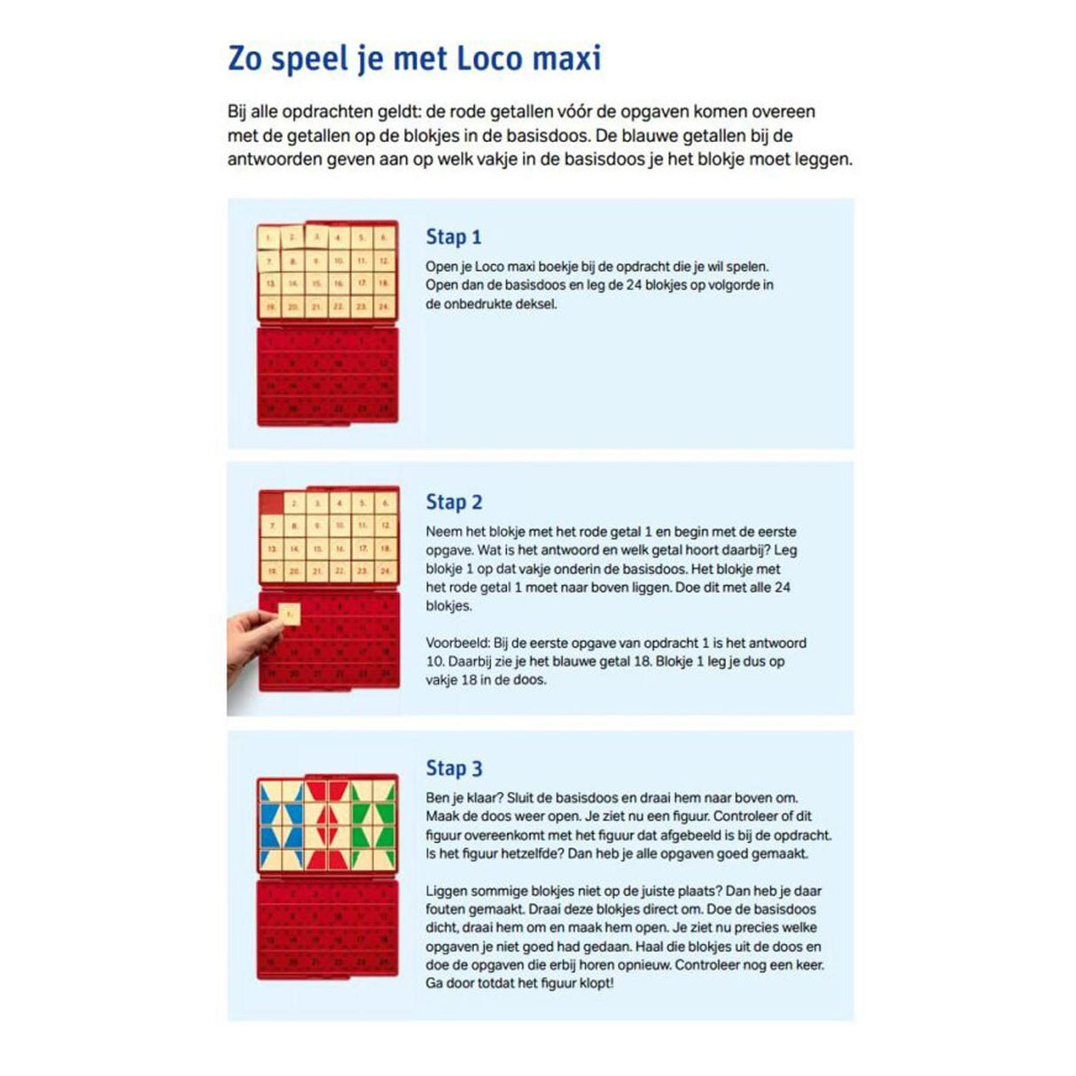 Maxi Loco de Gorgels package language and arithmetic