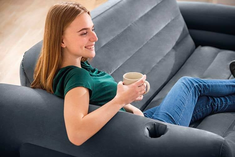 Intex pull-out folding inflatable sofa