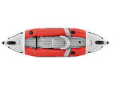 inflatable kayak excursion pro k1 305 cm vinyl red 3-piece