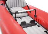 inflatable kayak excursion pro k1 305 cm vinyl red 3-piece