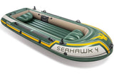 Intex Seahawk 4 Set - Fire -person oppblåsbar båt