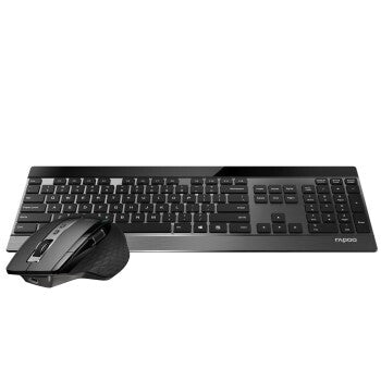 Rapoo 9900m wireless ultra-slim multi-mode-deskset ui black