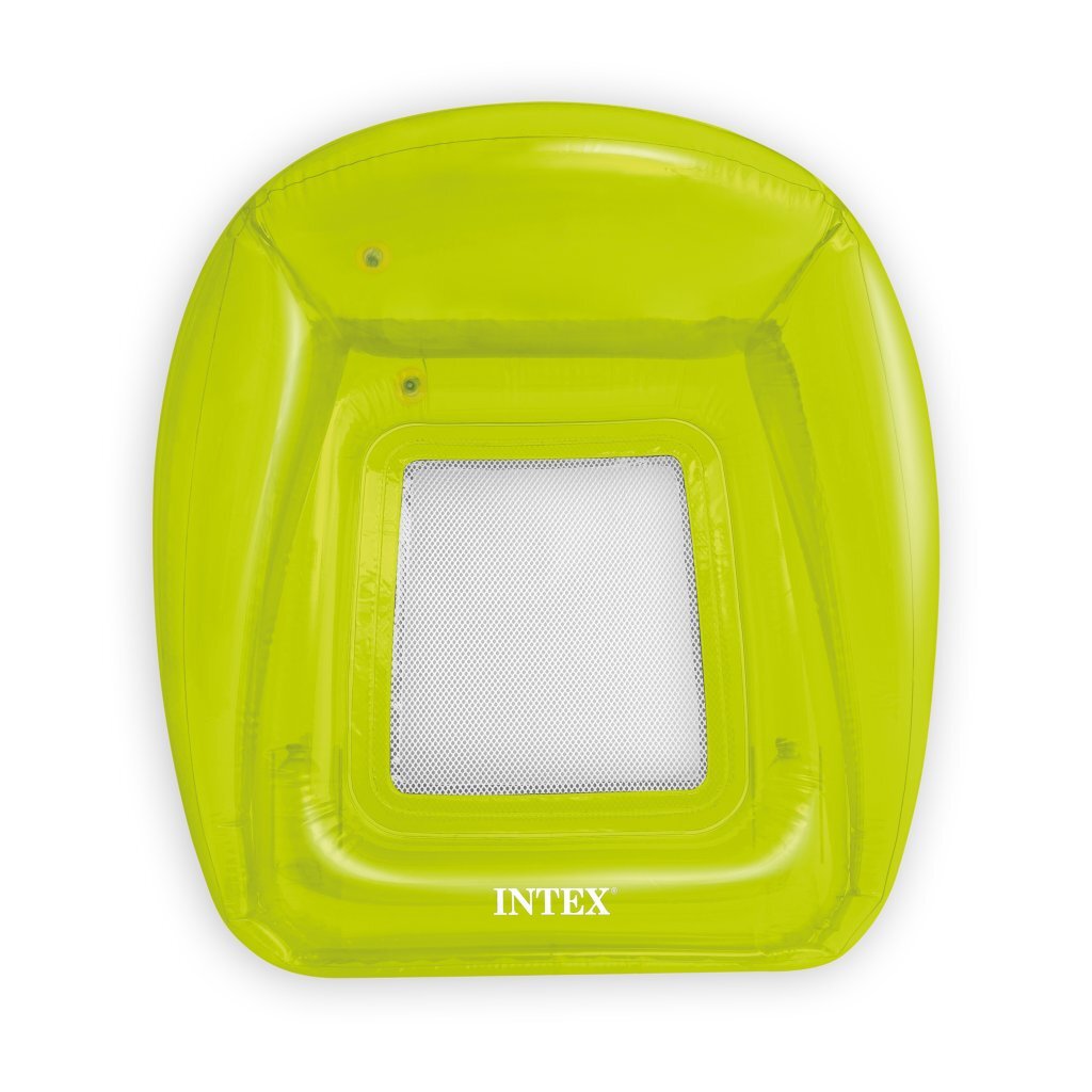 Sedia a sdraio trasparente intex