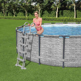BESTWAY BOADMING BOLD BODDER FLOWCLEAR se 4 kroky 122 cm