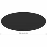 Bestwung Schwammpool Cover Flowclear séier Set 555 cm