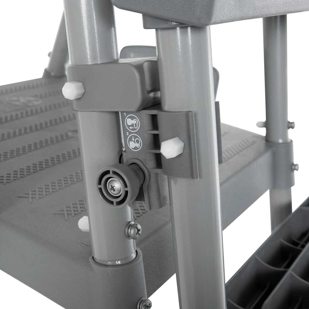 Bescht Schwammen Pool Lader Fluxclear mat 4 Schrëtt 122 cm