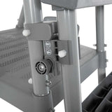 Bescht Schwammen Pool Lader Fluxclear mat 4 Schrëtt 122 cm