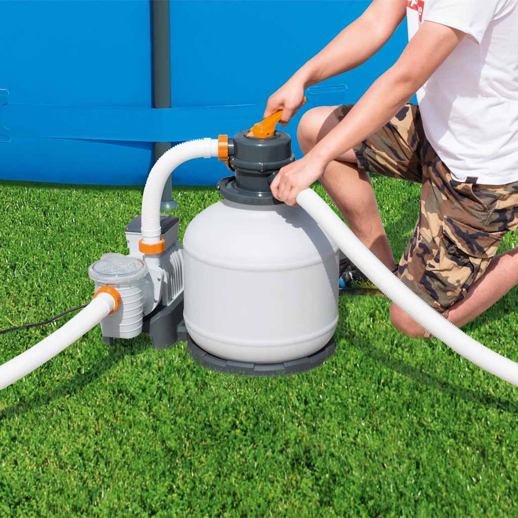 Pompa filtro a sabbia a flusso bestway 5.678 l u u