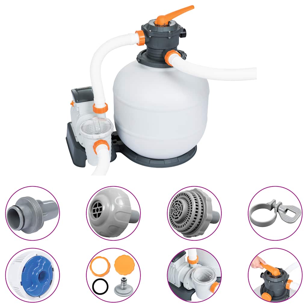 BESTWAY SAND Filterpumpe Fließklinik 8327 l u u u u u u u u u u u u u u u u u u