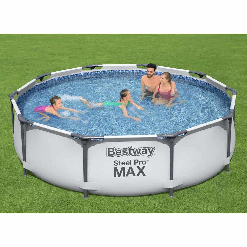 Bestwung schwammen Pool setze Stahl max 305x76 cm