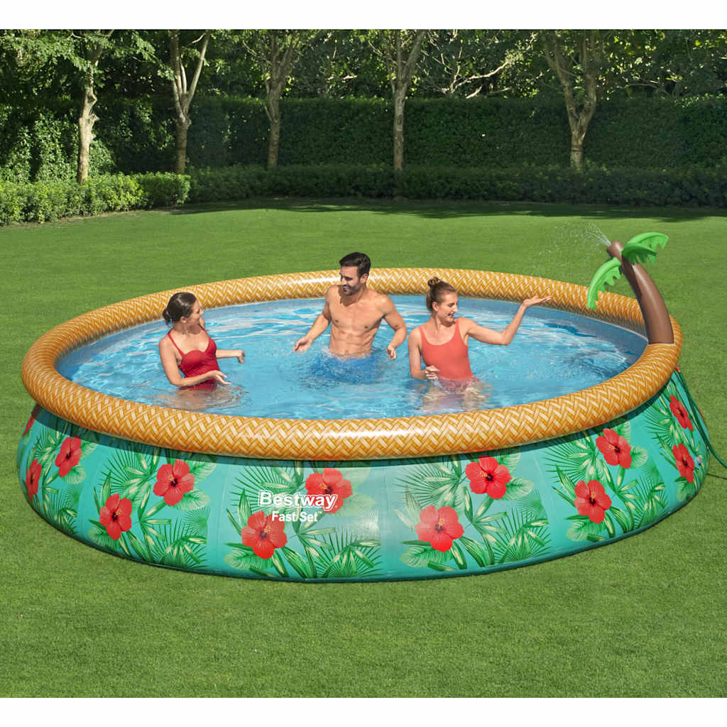 BESCHT FAST SET SET SET SETTING POP SET SET Paradise Palms onfloatablen 457x84 cm