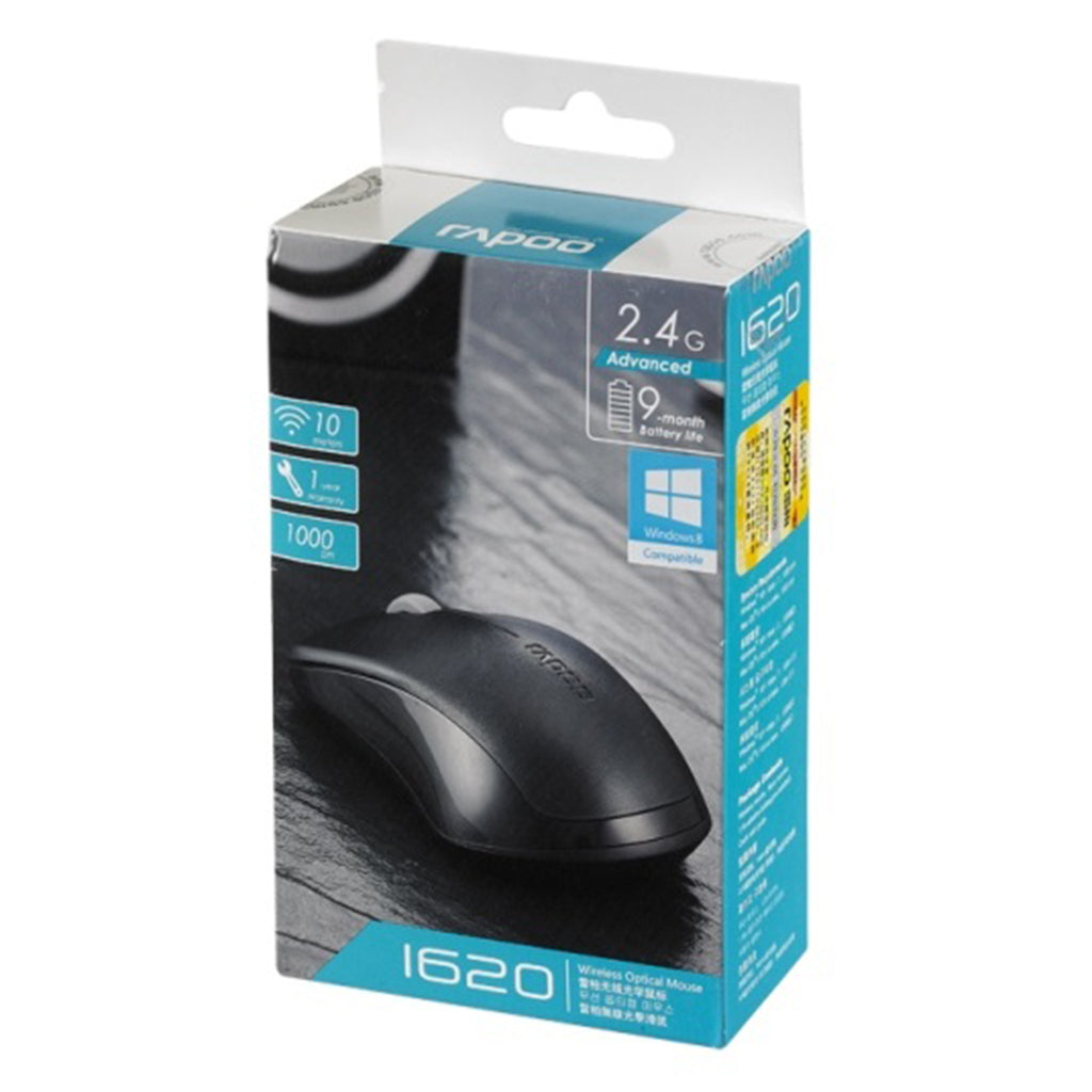 Rapoo Mouse Opt. 2,4 GHz noir 1620
