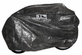 Cykelgarage XXL - Beskyttende Peva Bicycle Garage til alle standardcykler, scootere - 230x135x65 cm - Tarpaulin -materiale - sort