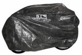 Cykelgarage XXL - Beskyttende Peva Bicycle Garage til alle standardcykler, scootere - 230x135x65 cm - Tarpaulin -materiale - sort