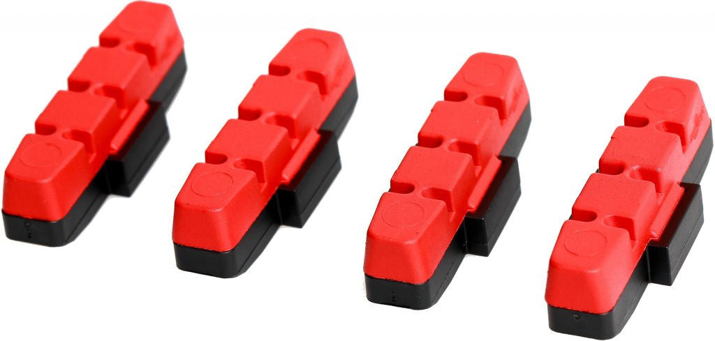 Magura Brake Block Set HS33 Hydro - Rød (per 4 stykker)