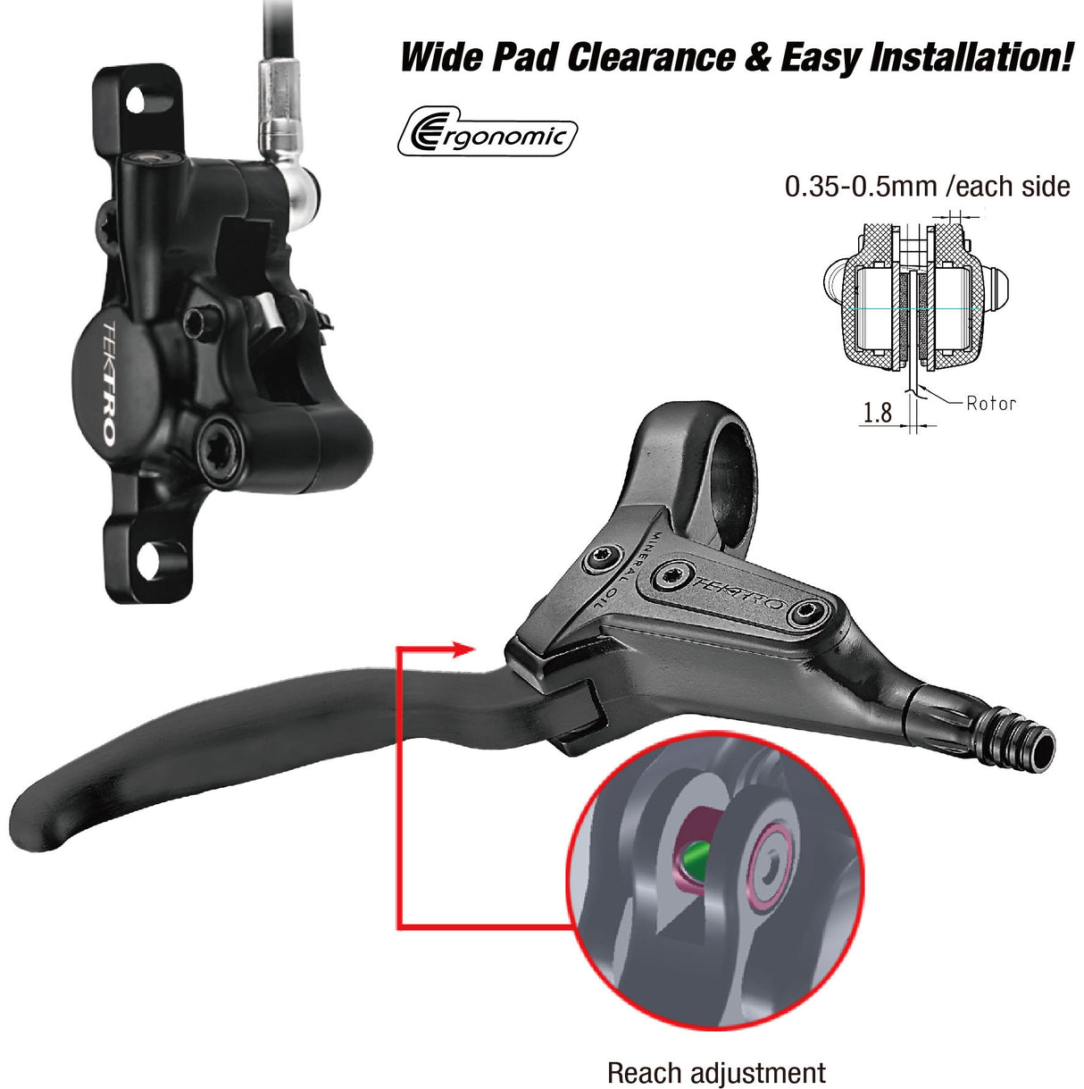 HDRO Links HD-T386 1800 mm