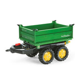 Rolly toys aanhanger megatrailer groen