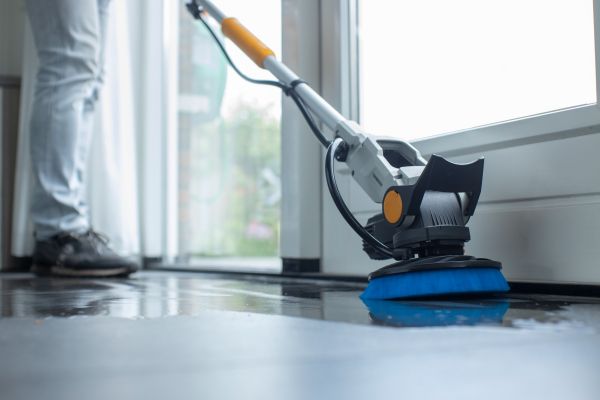 AC Twin Brush Baterie Čištění štětcem bez kartáčovače (Maxxpack 18V).
