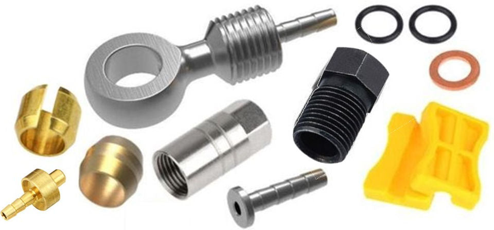 Adapter für hydraulische Bremsrohre geeigneter Shimano BH90